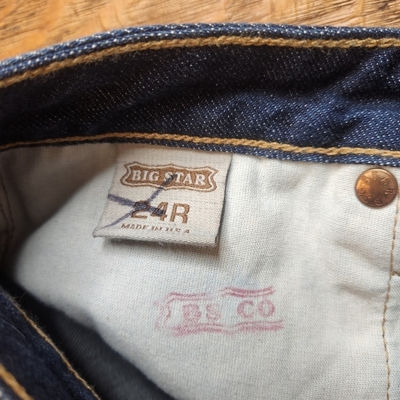 New BIG STAR "LOU" Easy Boot Mid Rise Medium Wash Jean - Picture 7 of 10